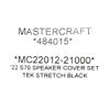 MasterCraft Boat Tower Speaker Covers 484015 | S70 Cans Black (Pair) view 4