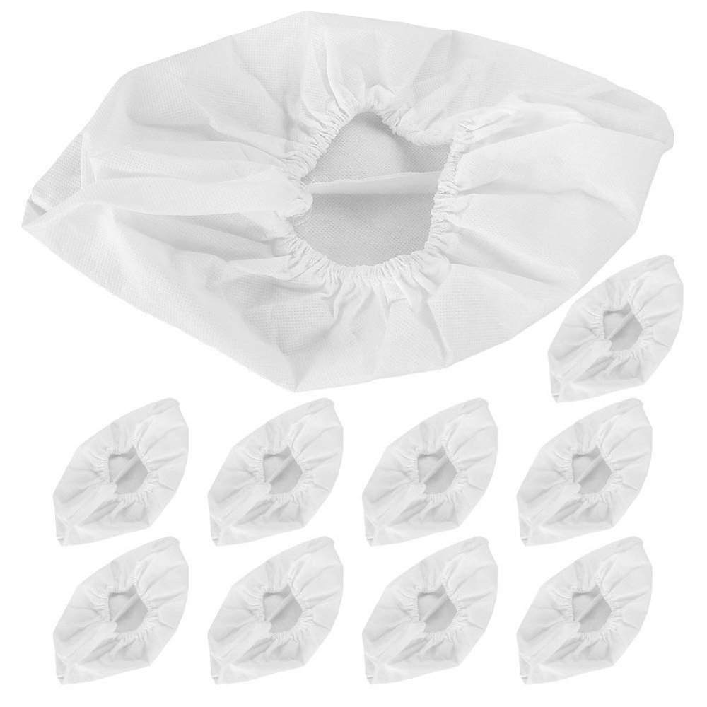 Semme Nail Dust Collector Bag, Replaceable Dirt Suction Bag with Elastic Cord Suitable for All Nail Art Dust Suction Collector, Nail Art Salon Tools (10PCS)