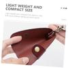 FAVOMOTO Practical Leather Key Storage Pouch for Car Keys Compact Waist Hanging Bag and Lightweight Design for Daily Use Outdoor Activities view 2