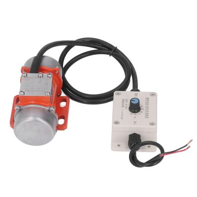 Electric Vibrating Motor Adjustable Exciting Force Brushless Dc Vibration Motor with Speed Controller 30W 4000Rpm Dc12V 2.8A, 12v Vibrating Motor 80lb Dc (DC12V)