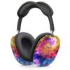 DesignSkinz - Skin Decal Protective Scratch Resistant Vinyl Wrap - Compatible with AirPods Max Headphones - Spiral Tie Dye V8 view 3