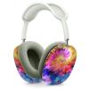 DesignSkinz - Skin Decal Protective Scratch Resistant Vinyl Wrap - Compatible with AirPods Max Headphones - Spiral Tie Dye V8 view 4