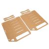 zjchao 3.5inch Hard Drive Bracket Multi Layer Accurate Mounting Hole DIY Acrylic SSD Drive Bays for PC (6 Layers) view 3