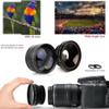 67mm Lens and Filters KIT Including: 67/72mm Wide Angle Lens + 67/72mm 2X Telephoto Lens w/Step-Up Ring to 72mm + 67mm Close-up Macro Filters + 67mm HD Filters + 67mm ND Filters + More view 2