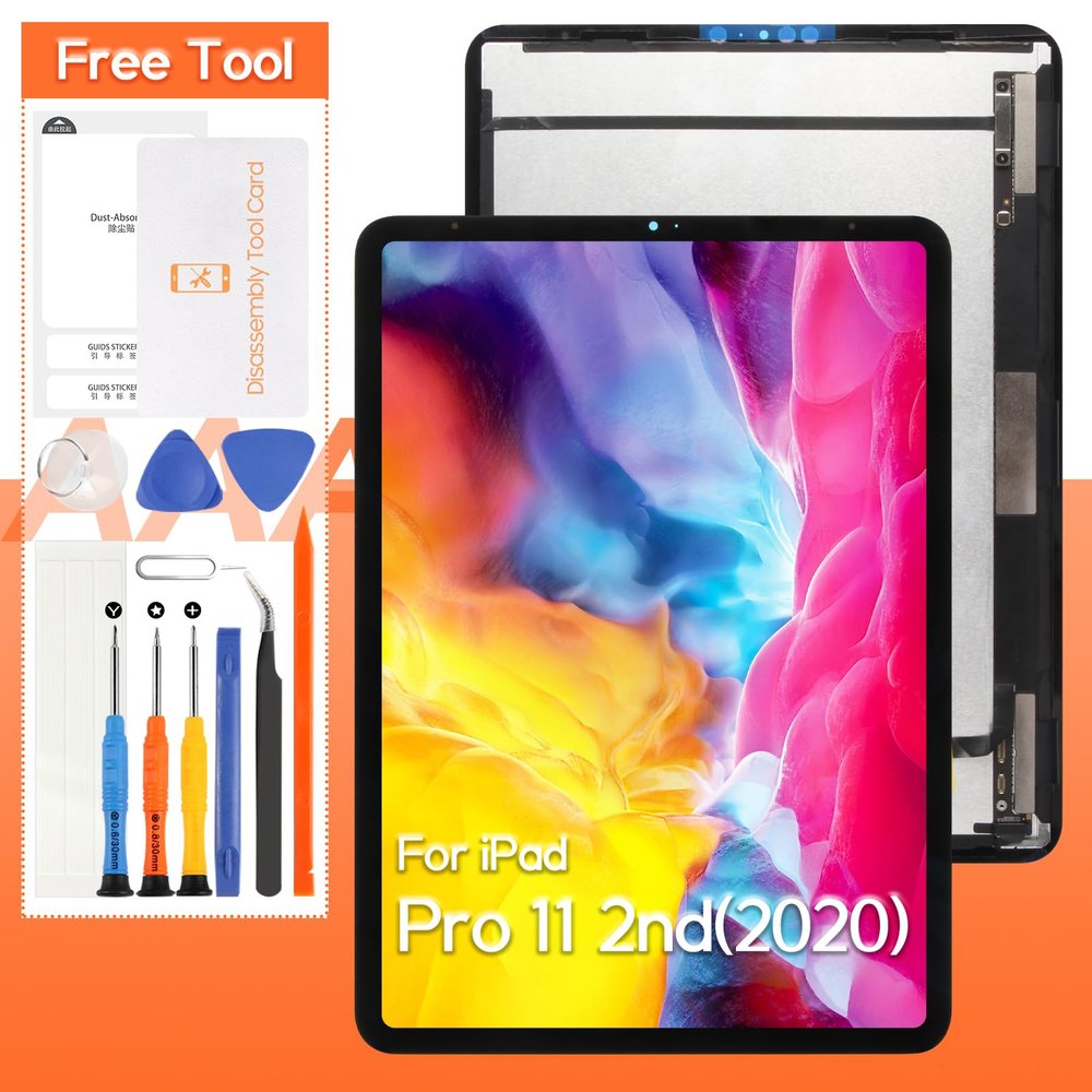 THIRDPOLE Screen Replacement for iPad Pro 11 2nd(2020)/1st Gen(2018) LCD Display for iPad Pro A2068 A2230 A2228 A2231 A2013 A1934 A1980 A1979 Touch Screen Digitizer Full Assembly,with Tools