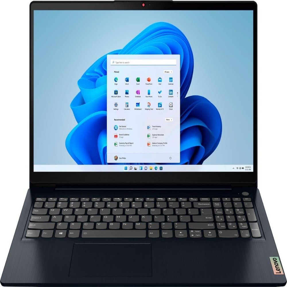 Lenovo Ideapad 3i 15.6" Full HD (1920x1080) Touch Screen Laptop, Intel Core i5-1155G7 Processor, Intel Iris X Graphics, 12GB Memory 512GB SSD Storage, Bluetooth, Wi-Fi, Win11, Abyss Blue, W/GaLiMu