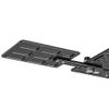 Leofoto Mouse Tray for Laptop Trays and Media Carts, Adjustable Sliding Rail Design, 3/8"-16 Screws Included (LCH-3-1) view 4