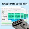 NFHK USB-C USB 3.1 Type C Female to USB 3.0 Type-A Male 90 Degree Right Angled Slim Type 10Gbps Data 120W Power Adapter Mecha Cyberpunk Style view 4