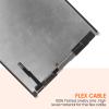 for iPad 5 5th LCD Screen Replacement,for iPad 9.7 2017 A1822 A1823 LCD Display,with Screen Protector.(Only LCD,Not Include Touch Digitizer) view 3