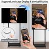 5G 4K Wireless HD Display Adapter Mirror Cast Screen Dongle Reciever Support Miracast DLNA Airplay for iOS Android Phone Tablet Mac Windows Laptop to TV Projector Monitor view 4
