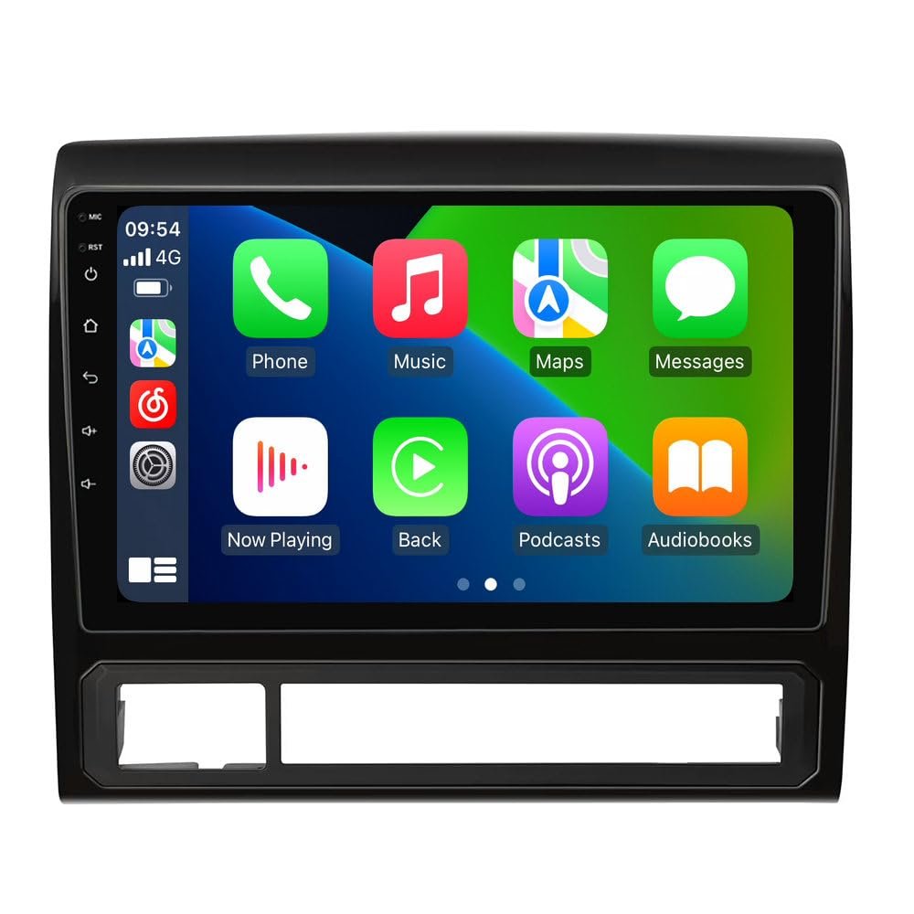 4+32GB 8 Core 1280x720 Car Radio Stereo for Toyota Tacoma 2005-2015 Android 14 Upgrade Head Unit with Wireless/Wired Carplay&Android Auto/GPS Navi/5G WiFi, for JBL & No JBL