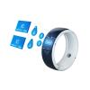 MEGXON NFC Multi-Function Smart Ring Built-in 6 RFID Cards and 2 Health Gems 128Gb of Storage Wireless Space Compatible with iOS and Android (Size : Large) view 1