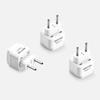 BESTEK UK & European Travel Plug Adapter, 7-IN-1 with 3 AC Outlets, 3 USB-A, 1 USB-C (PD 20W) Fast Charging, Supports Up to 7 Devices, White, Type C & G Plugs view 3