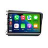Android Radio Stereo for Honda Civic 2012-2015, Biorunn 9 Inch Octa Core GPS Navi Wireless Wired Car-Play Android Auto Head Unit IPS FM AM RDS DSP, 6GB RAM 128GB ROM view 1
