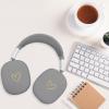 AIIEKZ Case Cover for AirPods Max, Anti-Scratch Soft Silicone with Gold Heart Pattern Ear Cups Case Cover/Ear Pad Cover/Headband Cover for Apple AirPods Max Headphones (Gray) view 2