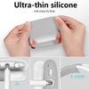 AIIEKZ Case Cover for AirPods Max, Anti-Scratch Soft Silicone with Gold Heart Pattern Ear Cups Case Cover/Ear Pad Cover/Headband Cover for Apple AirPods Max Headphones (Gray) view 4