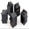 XYWHPGV 5 Pcs Unshielded RJ45 8P8C 8 Round Pin Network Modular PCB Connector Jacks Black(a8c43 0f8de 3f3fc 447c4 e8748 03fd2 view 1