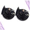 FAVOMOTO 1pair Car Speakers Lightweight Easy Install for Car Motorbike Safety Sound System view 4