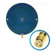 Left/Right Rotating Circularly Polarized Ultra Wideband UWB AntennaWireless Location Ranging PCB Omnidirectional Flat Panel Antenna 1GHz~10GHz RX/TX (SMA Female) view 2