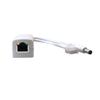 2-Pack Gigabit PoE Splitter Converter, 12V DC Output, IEEE 802.3 af/at Compliant, 10/100/1000Mbps, Plug 5.5mm x 2.1mm, for IP Camera, AP, WiFi Node, IP Phone and More, White view 2