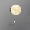 SARUEL Wall Lamp,Children's Room Wall Lamp Sconce Resin Astronaut Moon Wall, Modern Kid's Bedroom Bedside Lamps, Nursery Living Room Decor E27 Headboarding Fixtures view 2