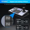 Prisual PTZ Camera Controller PoE 4D Joystick LCD Screen Setup, Elevate Your Church Live Streaming with VISCA is Fully Compatible and extensible, Pelco D/P RS232 RS485 NDI (TEM-JOY1) view 2