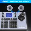 Prisual PTZ Camera Controller PoE 4D Joystick LCD Screen Setup, Elevate Your Church Live Streaming with VISCA is Fully Compatible and extensible, Pelco D/P RS232 RS485 NDI (TEM-JOY1) view 4