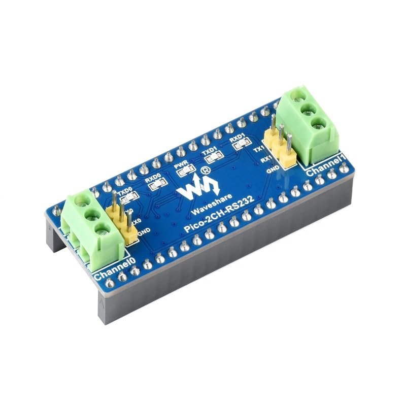 2-Channel RS232 Module Compatible with Raspberry Pi Pico 3.3V-5V SP3232EEN Transceiver UART to RS232