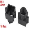 XYWHPGV 10 Pcs S Mount M12 Board Lens Holder 20mm Screw Spacing Black for CCTV Camera(1ad5f 828c7 75989 0438e 93b6c bb473 view 2