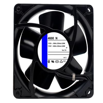 115V 4600N 235/230mA 20W 12038 Cooling Fan 120X120X38MM 2-PIN