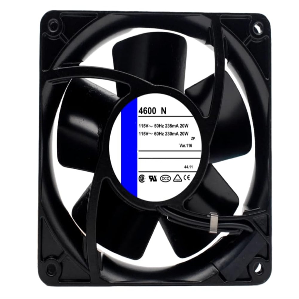 115V 4600N 235/230mA 20W 12038 Cooling Fan 120X120X38MM 2-PIN