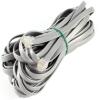 XYWHPGV Plastic Noodles 6P6C RJ12 M/M Flat Phone Cable, 10M 33-Feet, Grey(89ba6 57989 53f4e 9cd3f ebaf2 07989 view 1