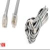 XYWHPGV Plastic Noodles 6P6C RJ12 M/M Flat Phone Cable, 10M 33-Feet, Grey(89ba6 57989 53f4e 9cd3f ebaf2 07989 view 2