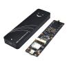 Sintech USB 3.2 External Case,USB Type C Enclosure,Compatible with 28Pin MacBook Air(Mid 2013-2016) and PRO(Late 2013 - Mid 2015) SSD,Support nVME with ST-NGFF2013 view 2