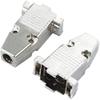 XYWHPGV 5 Sets Metal Cover Shell Housing Protector Silver Tone for D Sub DB9 Connector(787bb 513de 4b606 41f7e a073a 9b29f view 2