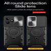 Kukoufey Compatible with Infinix Hot 30 4G Case,with Slide Camera Lens Cover Compatible with Infinix Hot 30 4G X6831 Case Black view 2