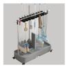 SCOOVY Racks Floor Standing Broom Mop Holder, Movable Commercial Mop Rack,Cleaning Supplies Organizer, Garden Tool Cart Storage,Umbrella Stand,Mop Drain Rack,House Organization Must Haves view 1