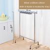 Racks Floor Standing Mop Broom Holder,Cleaning Supplies Organizer,Commercial Stainless Steel Mop Rack,Garden Garage Tool Storage, Mop Drain Rack,Umbrella Stand,for Schools,Hospitals,Factories,Restaura view 2