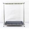 SCOOVY Racks Broom and Mop Holder Put Wet Mops,Movable Commercial Mop Rack, Floor-Mounted Stainless Steel Mop Rack, Umbrella Stand,Garden Tool Storage,with Tray,for Garage,Schools,Factories view 1