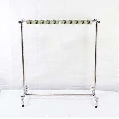 Racks Movable Broom Holder,Commercial Mop Rack,Cleaning Tool Storage,Cleaning Supplies Organizer,Umbrella Stand,Stainless Steel Floor Standing Mop Drain Rack,for Garden,Garage,Schools,Factories