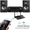 Bluetooth5.2 Transmitter Receiver, 2 in 1 200ft Long Range Audio Adapter with CSR Chip, Low Latency Dual Connection Bluetooth Adapter for Speaker Car view 4