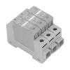 Photovoltaic Protective Device 3P Photovoltaic Protective Device DC 1000V Arrester Device 36mm Computer Protectors view 2