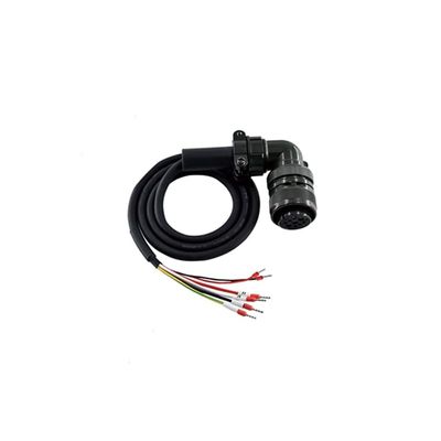 ACS3-CAPW2203 for A3 servo high Power with Brake Motor Cable 850-2000W Black 3 Meters
