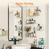 Lifewit Acrylic Floating Shelves for Bathroom 14" Clear, 4 Pack view 2