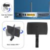 ECSiNG 1PC 8dBi High Gain Directional Panel Antenna RP-SMA Plug for Remote Control Applications Wireless Routers WiFi Signal Enhancement view 4