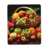 Variety Fresh Vegetables Fruits Print Mousepad Pad Non Slip Mousepad Mat Square Mousepad Gaming Mousepad Pad for Wireless Mousepad Office Computers 7 x 8.6 in view 1
