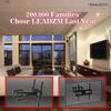 26-55 Inch Double Pendulum Large Base TV Stand TMDS-105 Bearing 40Kg/Vese400*400/Upper And Lower-10~10 view 4