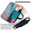15.6 Inch Laptop Bag - Case with Soft Interior, Multiple Pockets - Ideal, Travel and Business Jamaica Beach view 3