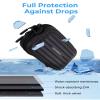 BAGSMART Digital Camera Case, Protective & Waterproof Small Camera Case with Shoulder Strap, Lightweight Camera Sling Bag for Canon PowerShot ELPH 180/190 / Sony DSCW800/DSCW830 - Black view 3