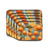 12 Inch Laptop Case Computer Sleeve Shockproof Water-Resistant Notebook Case Bag for Business Travel and Daily Use Many Delicious Oranges Prints view 2